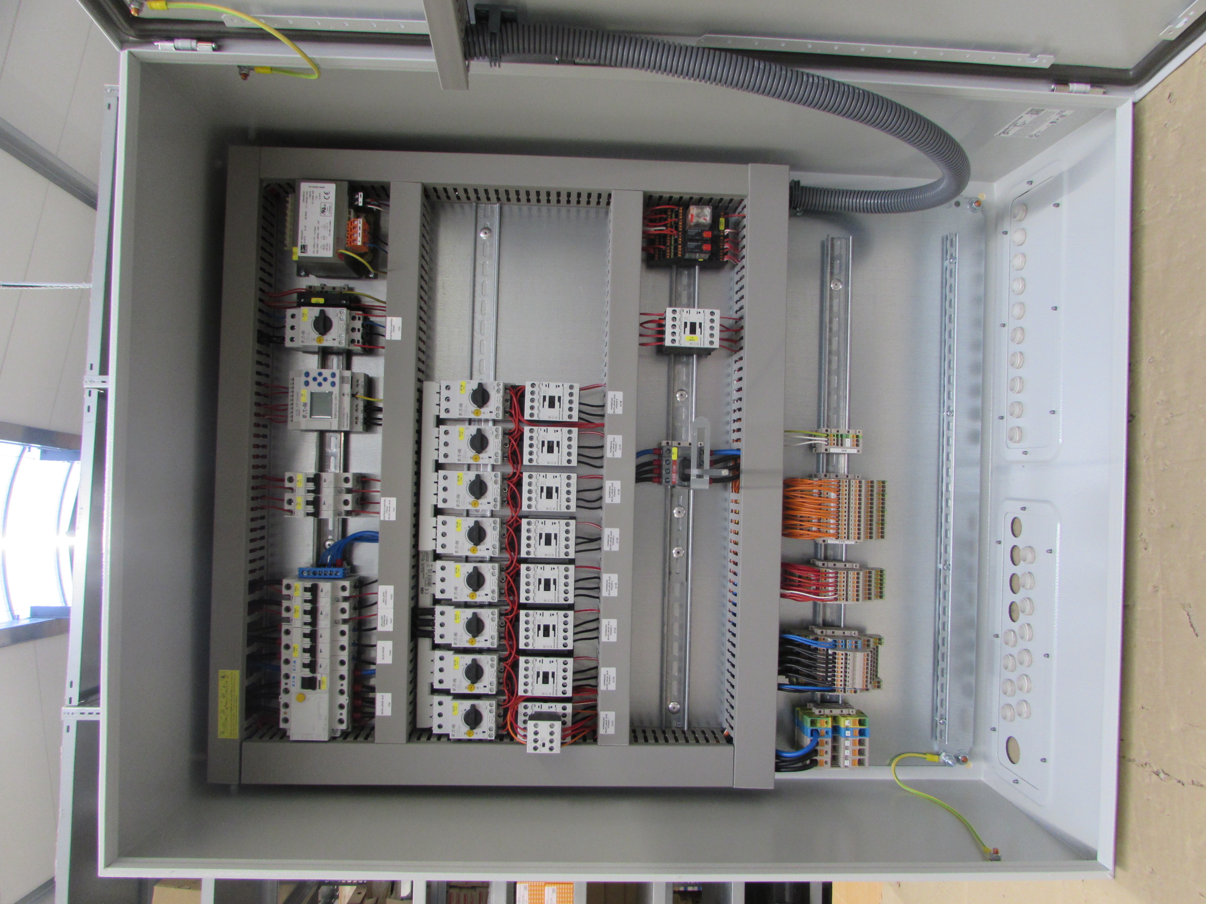 Schaltschrank Eierquersammlung